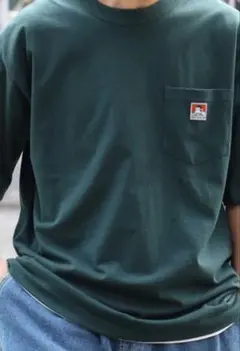BEN DAVIS ダークグリーン Tシャツ Sサイズ