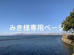 みき様専用ページ