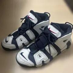 NIKE エアモアアップテンポ 28cm モアテン オリンピック 白紺