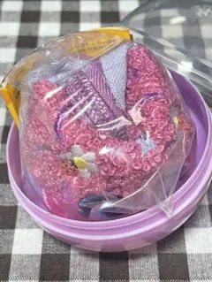 セサミストリート　もこもこポーチ3 アビー　ガチャ　新品未開封