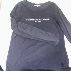 TOMMY HILFIGER 長袖Tシャツ ネイビー