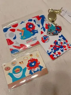 大阪万博限定 ミャクミャクイコちゃん ICOCA合皮パスケースEXPO 2025