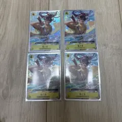 ワンピースカード　菊之丞　パラレル4枚セット