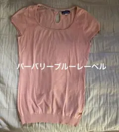 BURBERRY BLUE LABEL 半袖ニット ピンクのサムネイル