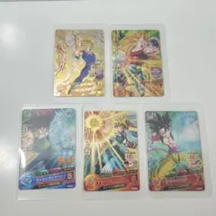 【ベジータ】【孫悟空】【バーダック】ドラゴンボールヒーローズ　カード