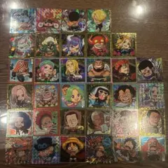 ワンピース ウエハース　シール　33枚セット