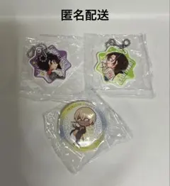 くら寿司　名探偵コナン　ラバーチャーム　缶バッジ