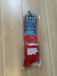 新品　サッカーソックス レッド 16-18cm 赤　靴下　ラグビー　フットサルのサムネイル