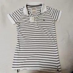 Abercrombie & Fitch ポロシャツ ボーダー Sのサムネイル