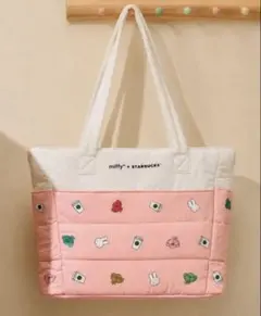 海外限定】スタバ×ミッフィー 70周年 ピンクトート☆日本未発売☆新品 