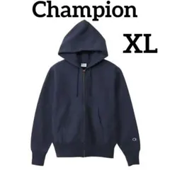 新品未使用 チャンピオン リバースウィーブ ジップフーディ XL ネイビー
