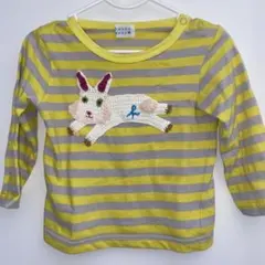 hakka baby ウサギ刺繍 トレーナー
