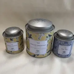Whittard 紅茶缶　空き缶　3個セット