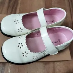 21.0センチ　フォーマルシューズ ホワイト