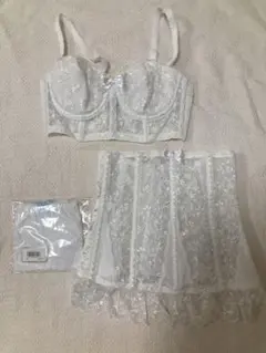 セモアブライダルインナー3点セット C70 専用巾着袋付き