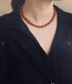 OCUCCI オクチ STONE CHOKER RED AGATE ネックレス - メルカリ