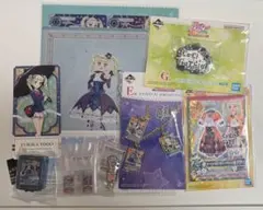 アイカツ 一番くじ 藤堂ユリカ 4点セット バッグチャーム、メモ帳
