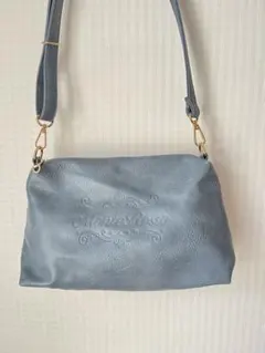 モンテロッソ monterosso ショルダーバッグ ポーチ　2way ブルー