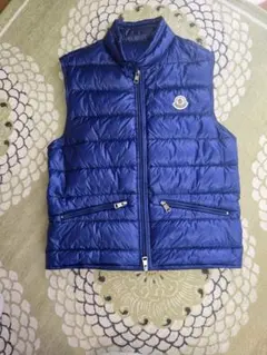MONCLER ダウンベスト パープル - メルカリ