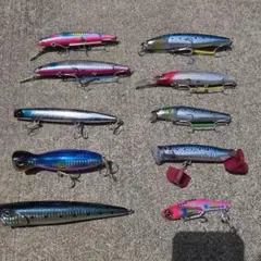 シーバス ミノー・プラグ 14本セット - メルカリ
