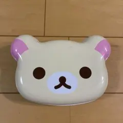 リラックマ コリラックマ フェイス型 小物入れ缶