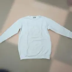 ひ〜ちゃん様ご専用　ホワイト エンボスロゴ トレーナー