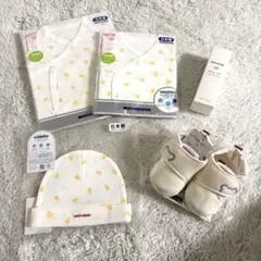 ミキハウス 出産準備セット 短肌着 コンビ肌着 スタイ ファースト 