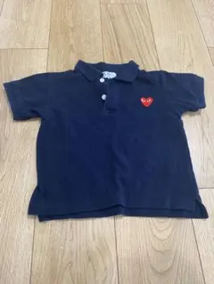 PLAY COMME des GARCONG ポロシャツ. ネイビー PLAY COMME des GARCONS（プレイコムデギャルソン）ポロシャツ