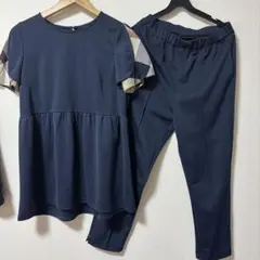 ブルーレーベルクレストブリッジ ライトストレッチポンチパンツセットアップ 38