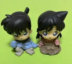 名探偵コナン　ちぢませ隊　毛利蘭　工藤新一　2点　①