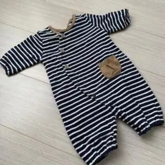 50〜60/ボーダーロンパース