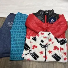 ディズニー　ミッキー　長ズボン　ジャンパー　アウター　90㎝　まとめ売り　秋冬物