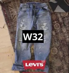 501 Loose Crash & Repair Denim 34 - メルカリ