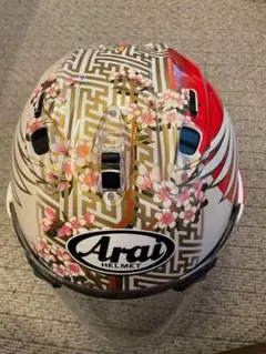 極美品】Arai VZ-Ram TSUBASA（ツバサ）Mサイズ 桜・鶴 - メルカリ