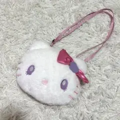 ハローキティ がま口 ショルダーバッグ ぬいぐるみ USJ ユニバ ポーチ