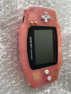ゲームボーイアドバンス クリアピンク 本体