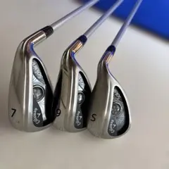 Callaway Solaire アイアン7番9番SWの3本中古のサムネイル
