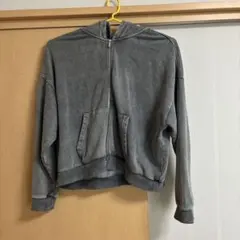ウォッシュ加工ジッパー仕様フーディーのサムネイル