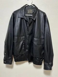 BEAMS HEART フェイクレザーブルゾン ブラックのサムネイル
