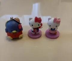 フルタ チョコエッグ ハローキティコラボ 2種　ガチャガチャ　タキシードサム