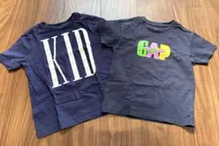 【GAP】Kids 半袖Tシャツ 2枚セット【XS・S】のサムネイル