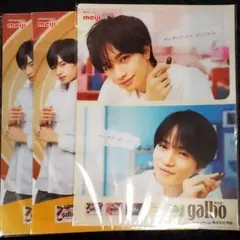 中島健人 菊池風磨 galbo クリアファイル 3枚