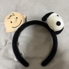 USJ限定 PEANUTS カチューシャ スヌーピー チャーリーブラウン