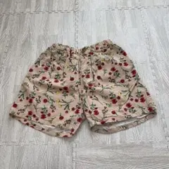 branshes 150㎝ 花柄ショートパンツ