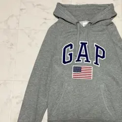 GAP ギャップ パーカー ビックロゴ Y2K 00s USA星条旗のサムネイル