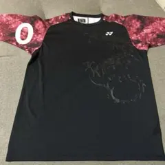 バドミントンヨネックスユニフォームTシャツアクセルセン日本代表サイズO