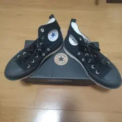 コンバース　ハイカット　ブラック24センチ