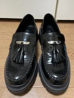 ZARA ザラ トラックソールローファー タッセルディテール