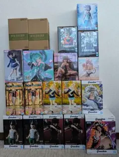 新作プライズフィギュアまとめ売り11体セット 初音ミク・ワンピース