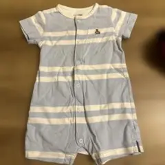 babyGap ストライプロンパース 6-12ヶ月